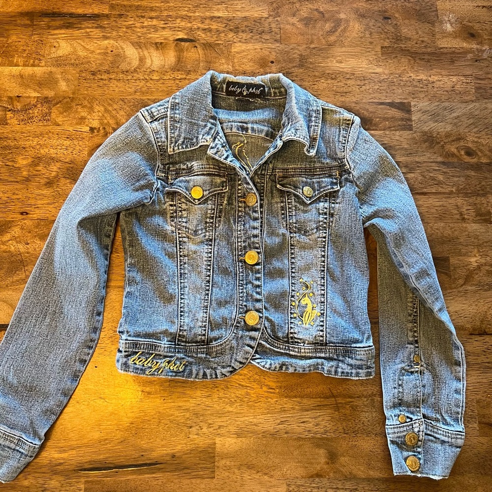 Rare‎ vintage Baby Phat kids Jean jacket